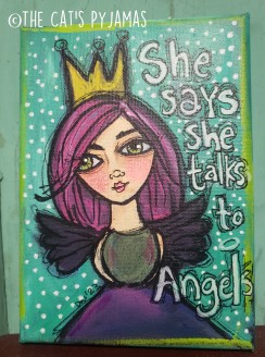 She Talks to Angels